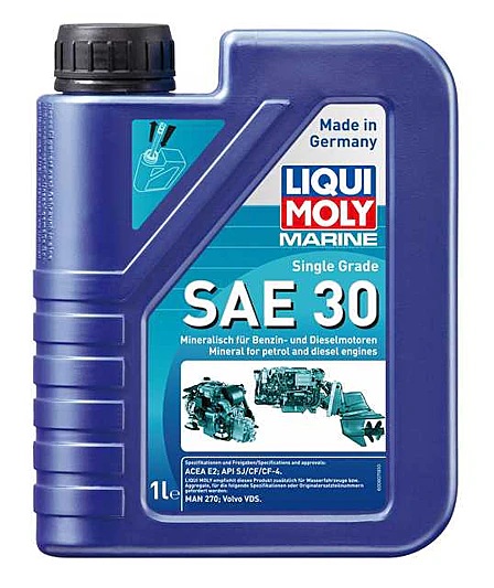 Liqui Moly Marine Single Grade SAE 30 - Promarine Liqui Moly Marine Single Grade SAE 30