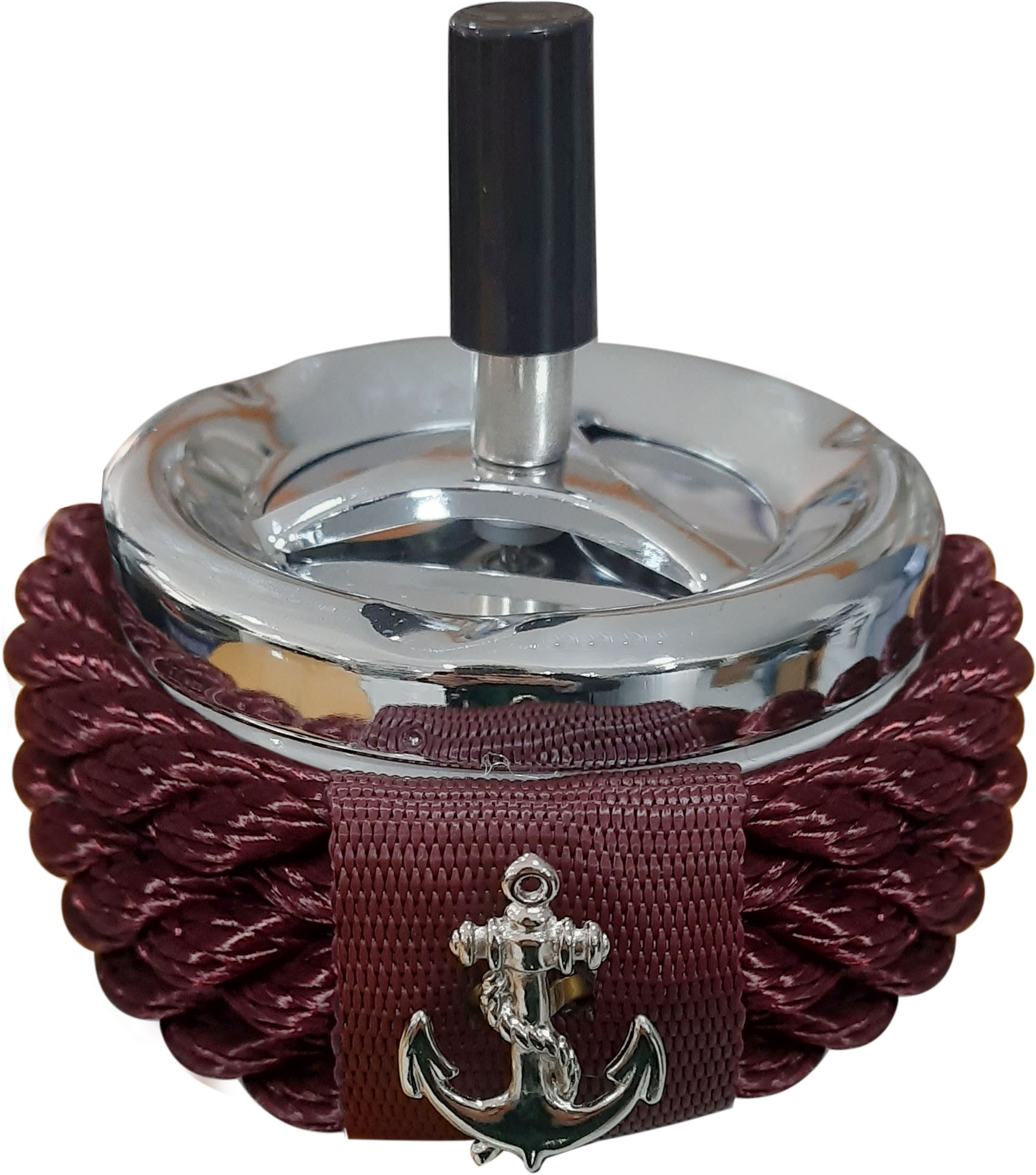 Posacenere Antivento Cromato Bordeaux - Promarine Posacenere Antivento Cromato Bordeaux