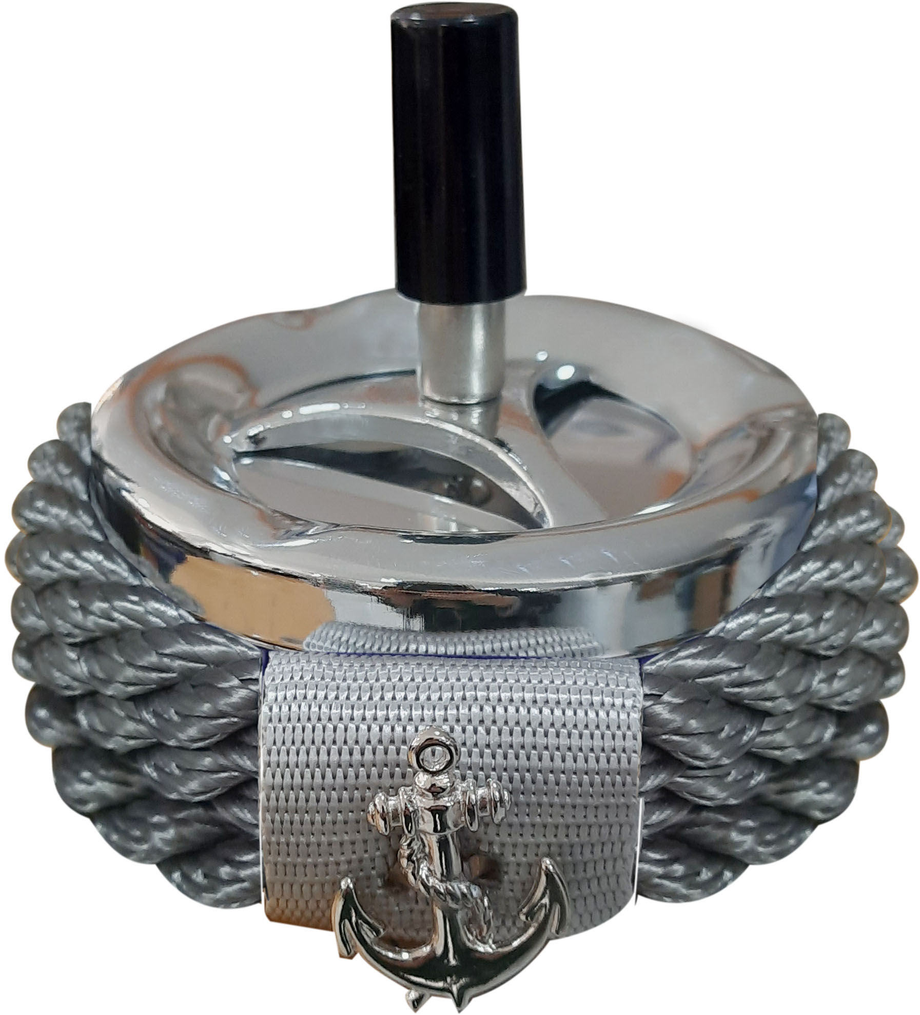 Posacenere Antivento Cromato Grigio - Promarine Posacenere Antivento Cromato Grigio