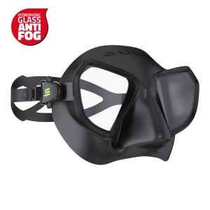 Salvimar Maschera Noah Comfort Fit Anti Fog Black Adulto