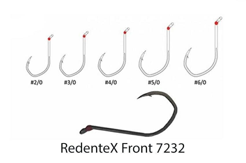 VMC 7349N Ami Da Pesca Jig Extra Forti – Confezione Da 1000 – Gap Extra Largo 45° Taglia 1/0