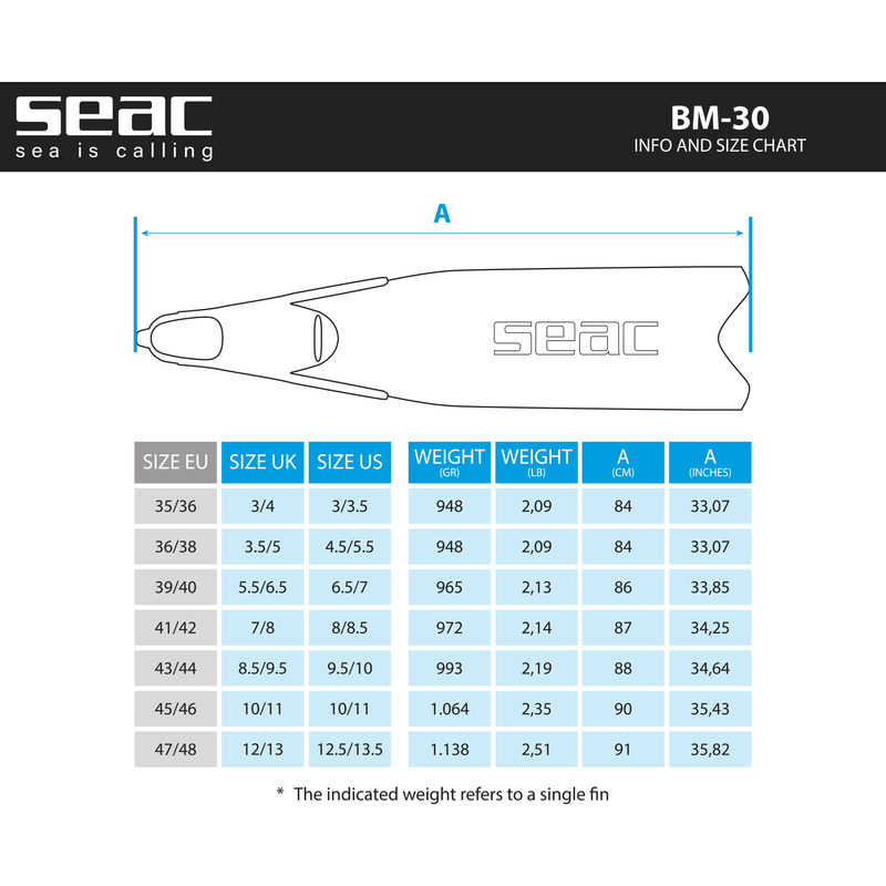 Seac Pinne BM-30 - Promarine Seac Pinne BM-30 - immagine 20