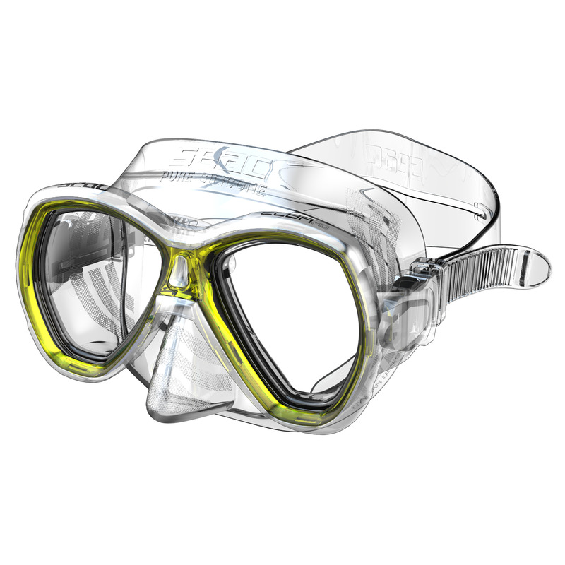 Seac Maschera Elba Yellow MD - Promarine Seac Maschera Elba Yellow MD