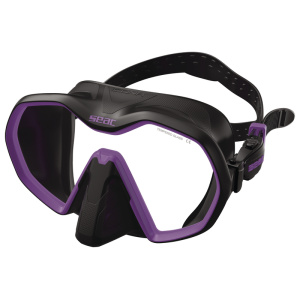 Seac Maschera Icona S/BL Black Lilla Adulto