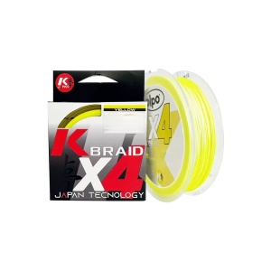 Kolpo Monofilo Trecciato Kx4 Braid Yellow
