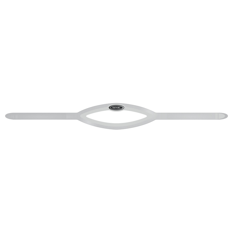 Seac Mask Silicon Slim Strap White - Promarine Seac Mask Silicon Slim Strap White