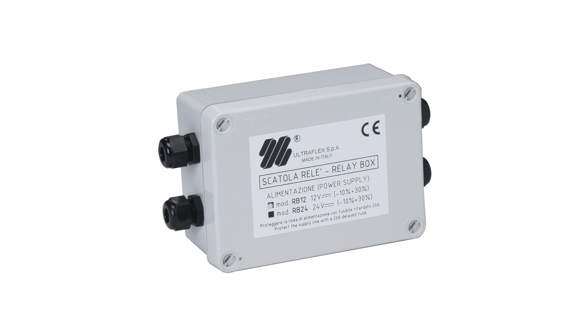 UCS Scatola Relay RB12 12V - Promarine UCS Scatola Relay RB12 12V