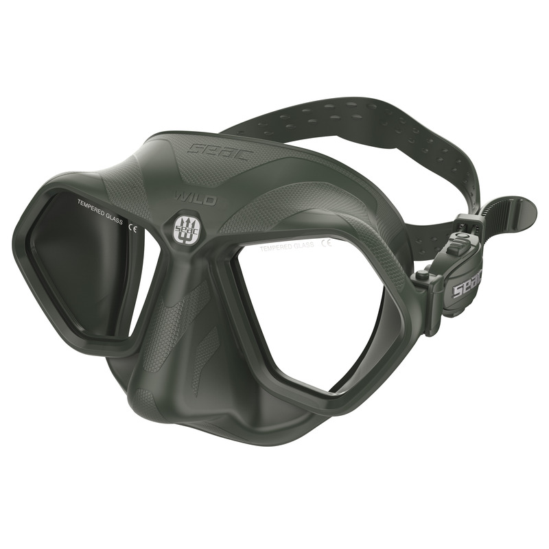 Seac Maschera Wild S/GR Green Militare Adulto - Promarine Seac Maschera Wild S/GR Green Militare Adulto - immagine 2