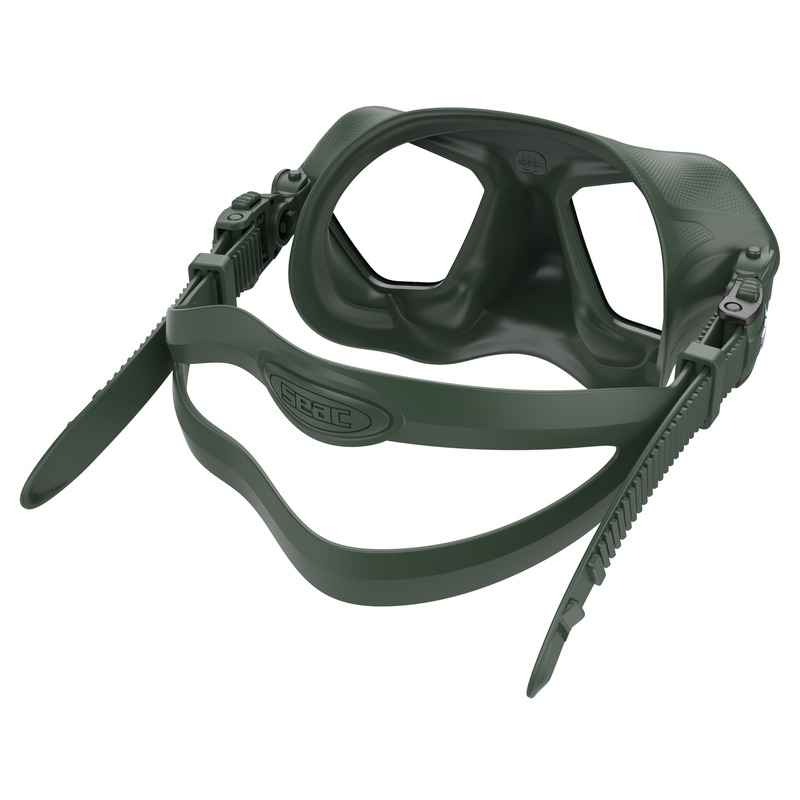 Seac Maschera Wild S/GR Green Militare Adulto - Promarine Seac Maschera Wild S/GR Green Militare Adulto - immagine 3