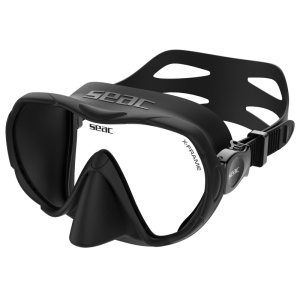 Seac Maschera X-Frame S/BL Black Adulto