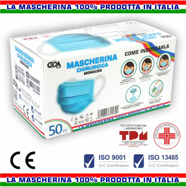 Mascherina Chirurgica Gda-Mask 01 - Promarine