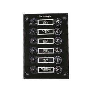 Pannello Elettrico 6 Interruttori