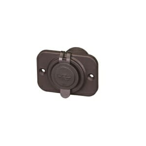 Presa USB Passante C/Piastrina