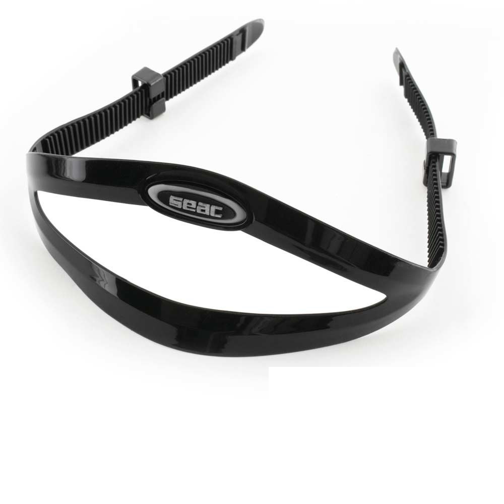 Seac Mask Silicon Slim Strap Black - Promarine Seac Mask Silicon Slim Strap Black