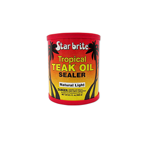 Star Brite Tropical Teak Oil Sealer Natural Light